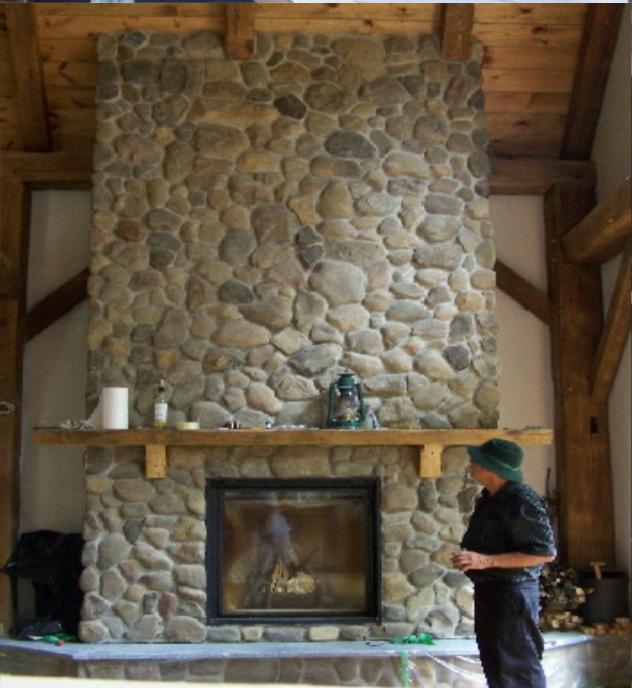 Cut River Rock "Real Stone Veneer"